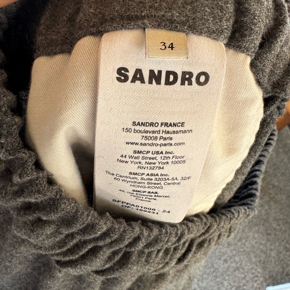 Sandro wide leg pants (34) - Picture 6 of 7